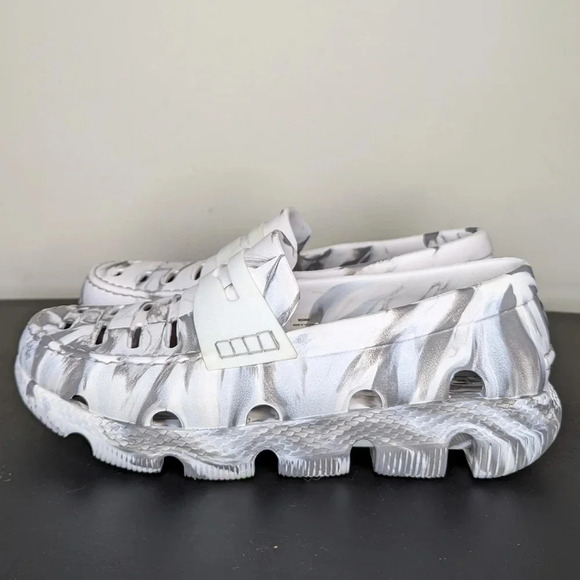 Cole Haan Zerogrand All Day Loafer Gray Titanium White Dove Rubber Men's 7 - Picture 5 of 12